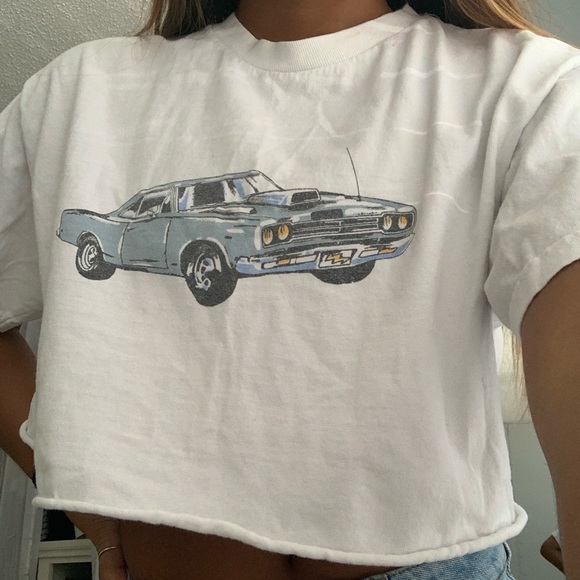 Brandy Melville Tops - Brandy Melville car shirt